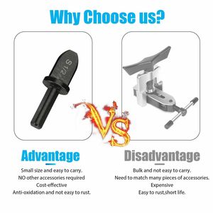 6x ชุดดอกสว่านเจาะชิ้นส่วนระบบ HVAC สำหรับเครื่องปรับอากาศท่อขยายท่อทองแดง - Product Image 5