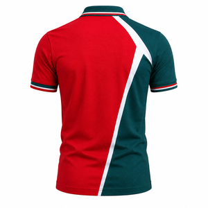 Conception de panneaux par sublimation OEM, 100% coton respirant, décontracté, sportif, pour chemise homme - Product Image 2