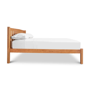 Wholesale Mission Style Solid Wood Platform <b>Bed</b> | Vertical Slat High Headboard Wooden <b>Bed</b> <b>Frame</b> - Product Image 3