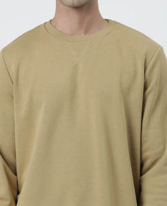 OEM <b>Men</b> Sweatshirt High Quality French Terry 100%Cotton Heavy Weight Puff Print Screen Print Oversize <b>Pullover</b> Breathable Cotton - Product Image 5