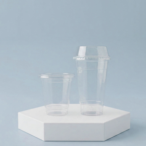 Gobelets jetables transparents 360/500/650/700ml en plastique PP pour boissons, thé Boba, à emporter, matcha, café - Product Image 1