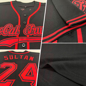 Maillot de baseball pour homme, broderie, édition limitée, nouveau maillot de joueur, uniformes, maillot de baseball uni imprimé, polyester, pour homme - Product Image 2