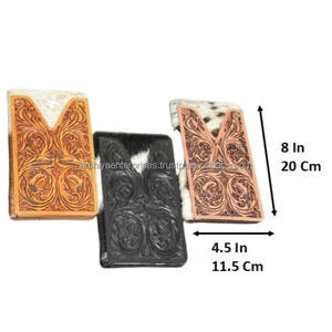 Cartera de hombre de fabricación directa de fábrica, monedero de cuero de vaca con diseño de cuero genuino, carteras largas plegables para Unisex - Product Image 2