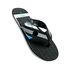 Chaussons en caoutchouc hawaïens pour hommes, confortables et décontractés, tongs durables pour l'extérieur, plage, piscine et vacances, en promotion - Product Image 1