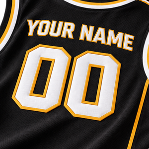 ชุดบาสเก็ตบอลแบบสั่งทำ OEM ไซส์ใหญ่พิเศษ ผ้าโพลีเอสเตอร์ 100% ระบายอากาศ แห้งเร็ว พิมพ์ลายชื่อและหมายเลขผู้เล่น - Product Image 3