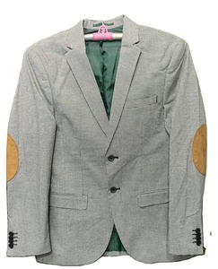 Nuevo diseño Slim Fit hombres Plaid Casual Blazers solo pecho cuello en V chaleco pantalones trajes de negocios transpirable estambre tela personalizada - Product Image 6