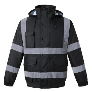 Men's High Visibility Double Layer Non FR Winter Workwear Safety Jacket - Product Image 3