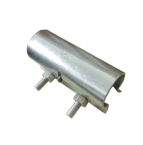 Manchon de serrage pour échafaudage, connecteur de manchon d'échafaudage, coupleur en acier forgé industriel électrozingué EN74/BS1139 48.3x48.3mm - Product Image 3