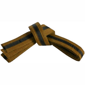 Ceinture d'arts martiaux personnalisée en gros, colorée, double enroulement, Taekwondo, logo personnalisé - Product Image 3