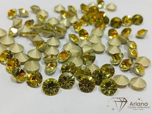 ARIANA Chatones de Cristal con Reverso Puntiagudo, Pedrería de Cristal Multicolor, Volcano, Aurora, Sundown, Hurricane, para Fabricación de Joyas - Product Image 6
