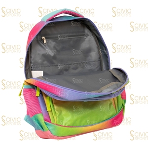 Sac de cheerleading premium avec paillettes brillantes, fermeture éclair et poignée souple, grande capacité - Product Image 2