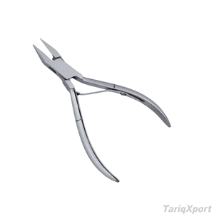 Stainless Steel Wide Jaw Opening Sharp Straight Cuticle Nipper Rose Gold Handle Laser Logo Nail Clipper Toenail Pedicure Tool - Product Image 5