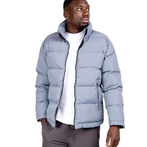 2026 Designer <b>Mens</b> Winter Waterproof Breathable Padded Hooded <b>Jacket</b> Custom OEM Plus Size Puffer Sports Streetwear Fashion - Product Image 2