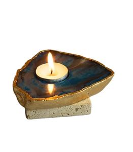 Posavasos de Ágata Cortada y Pulida a Mano, Accesorio Elegante e Impermeable para Bebidas, Regalo Ideal para Enamorados - Product Image 2