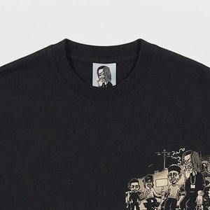 T-shirt Homme Haut de Gamme Oversize à Épaules Tombantes en Coton Lourd avec Logo Personnalisé – Fournisseur Streetwear Tissu Uni Respirant Idéal pour l'Été - Product Image 6