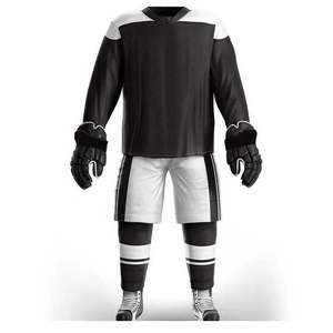 Uniforme de Hockey sobre Hielo Fabricado en Pakistán, 100% Poliéster, Antibacterial, Transpirable, Personalizable, Conjuntos OEM Hechos en Pakistán - Product Image 3