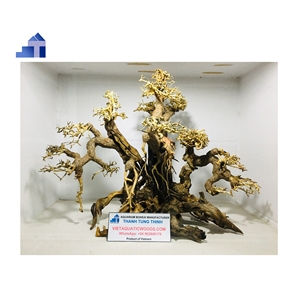 Décorations d'aquarium en bois flotté naturel pour aménagement paysager de bassin à poissons, fabriquées au Vietnam - Product Image 2