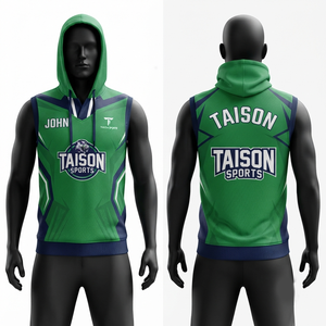 Sudadera con Capucha TAISON SPORTS Unisex para Otoño, 330g, Forro Polar de Poliéster, Impermeable, Transpirable, Ecológica, con Bolsillo, Corte Regular, Color Rosa - Product Image 1