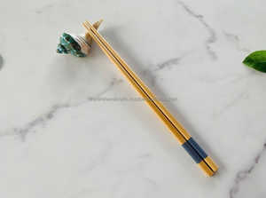 Baguettes en bois au design japonais traditionnel | Ensemble de couverts écologiques réutilisables pour une expérience culinaire asiatique authentique à la maison - Product Image 4