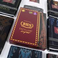 Lungi BHS Sarong Mükemmel Altın JGQ tipi Endonezya sarongu