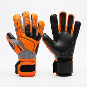 Gants de gardien de but de football d'élite offrant une performance de manipulation supérieure, une conception flexible des doigts, un ajustement confortable, une fermeture sécurisée et - Product Image 2