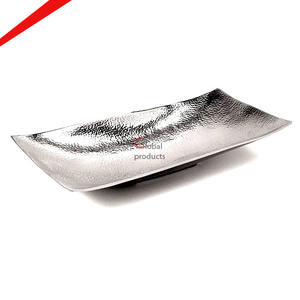 Nouveau Plateau de Service Luxe en Aluminium Forme Feuille Vantage 2026 avec Poignée pour Chocolats et Aliments – Idéal Maison & Cuisine - Product Image 5