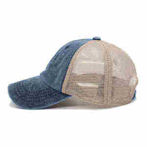 Gorra Trucker Unisex Ajustable Más Vendida, Gorras Deportivas con Logotipo Bordado Personalizado, Gorra de Béisbol de 5 Paneles en Blanco - Product Image 4
