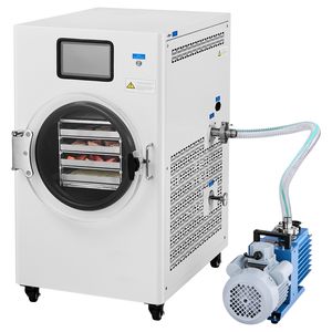 Liofilizzatore con Timer Regolabile, Capacità 8.8-13.2 LBS/Lotto, 4 Vassoi a Strati per Liofilizzazione di Alimenti, Frutta e Verdura - Product Image 1