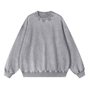 Sweat-shirt personnalisé pour homme, lavé, à manches longues, effet vieilli, unisexe, 100% coton, style vintage, pour l'extérieur - Product Image 5