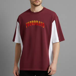 Hip Hop New Arrival 100% Cotton Loose Fit Men's T-Shirts Custom Printed <b>Logo</b> Breathable Anti-Wrinkle Eco-Friendly For Men - Product Image 4