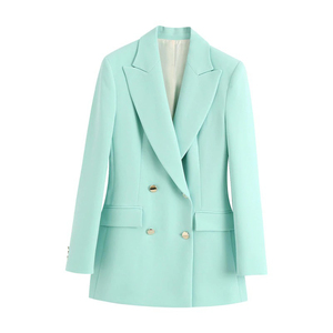 Costume de mariage slim fit, blazer respirant pour le bureau, ensemble pantalon et veste pour femme, ensemble de costume professionnel confortable pour femme - Product Image 4