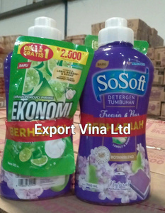 Best Price SoSoft <b>Liquid</b> Detergent Freesia & Pear Bottle 700ml x 6 - Product Image 2