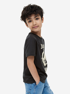 T-shirt vierge unisexe pour enfants, couleur unie, à sublimation, manches courtes, en coton basique, pour bébés filles et garçons, vente en gros - Product Image 3