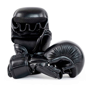 Gants de MMA en cuir véritable pour l'entraînement aux arts martiaux, gants de combat en cuir de vachette pour MMA - Product Image 3