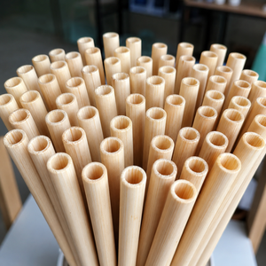 Premium Eco-Friendly <b>Bamboo</b> Drinking <b>Straws</b> Reusable Sustainable VIET DELTA CORPORATION/ MS ALINA - Product Image 3