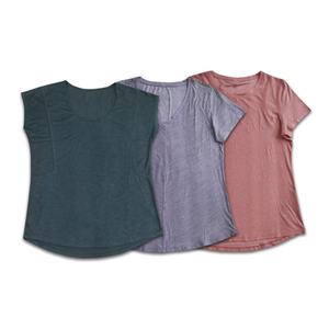 Polyester <b>T</b>-<b>Shirt</b> Dress Custom Wholesale O-neck <b>Sleeveless</b> <b>Shirt</b> Casual Dresses for <b>Women</b> - Product Image 3