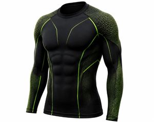Haut de sport respirant à manches longues et col rond pour homme, anti-UV, en spandex écologique, séchage rapide, avec logo personnalisé imprimé sur le devant - Product Image 4