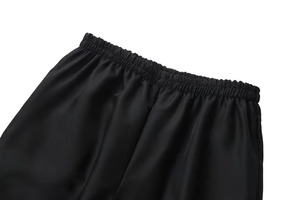 Pantalon de cuisine léger et décontracté pour chef, respirant, taille élastique, noir et blanc, professionnel, pour restaurant, pour hommes - Product Image 5