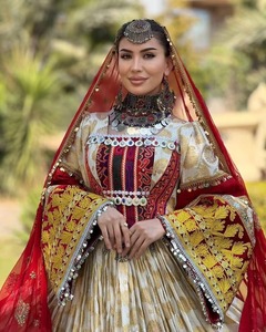 Robe bohème vintage tribale afghane Kuchi en 3 pièces pour femmes, décoration en dentelle, tailles et couleurs personnalisables, robes décontractées pour femmes - Product Image 5