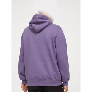 Sudaderas con Capucha de Forro Polar para Invierno, Unisex, Color Sólido, con Logotipo Personalizado, Estampado Puff Extra Grande, Venta al Por Mayor - Product Image 3