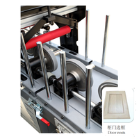 Machine d'enrobage de profilés en bois, plastique, aluminium, WPC, PUR et placage pour moulures de cadres en bois