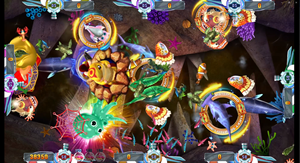 Seafood Paradise 4 USA (Golden Mouse) - Machine de jeu de pêche et de tir, jeu de pêche et plateau de jeu d'adresse pour salle de jeux - Product Image 6