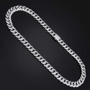 Women <b>Men</b> <b>White</b> <b>Gold</b> Hip Hop High End <b>Necklaces</b> Jewelry - Product Image 4