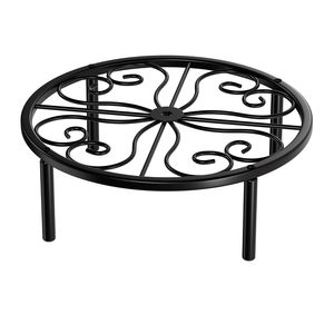 Nuevo Soporte para Plantas de Metal Resistente con Recubrimiento en Polvo, Moderno y Rústico, para Interiores y Exteriores - Product Image 1