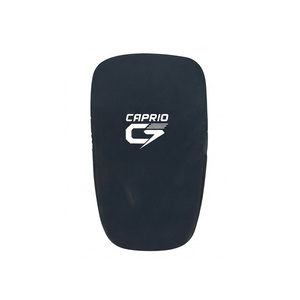 Caprio Custom Black PU & Leather Heavy Duty <b>Kick</b> <b>Shield</b> for Boxing Kickboxing MMA Muay Thai Martial Arts Training - Product Image 1