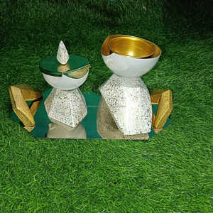 Ensemble cadeau de brûleur d'encens en acier de haute qualité, parfum fraise, thème religieux arabe, par Zh Traders - Product Image 2