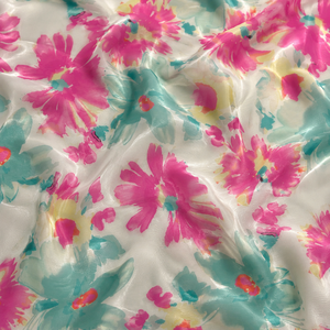 Tropical Prism Eco-Friendly Organic Jungle Aura Luxury Botanical Blitz Premium Chroma Tropics Digital Printed Lightweight <b>Fabric</b> - Product Image 5