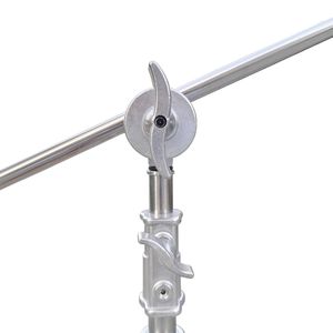 Support photo professionnel robuste avec bras articulé de 102 pouces, trépied réglable et bras de maintien de 39 pouces, 2 têtes de fixation - Product Image 5