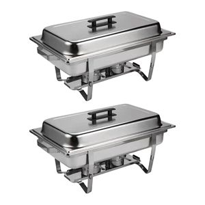 Set di 2 Pezzi per Buffet e Catering, Stoviglie per Feste e Decorazioni da Tavola per Casa e Esterni - Product Image 1