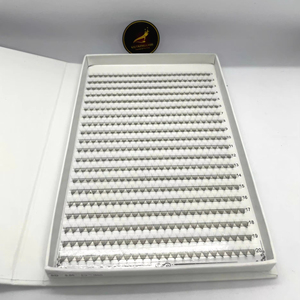 Wholesale XL XXL Tray <b>Premade</b> Volume Fan Eyelashes C/D Pointy Base with 0.05 0.07 12D 14D 16D <b>Lash</b> Extensions - Product Image 4